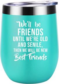 img 4 attached to 🎁 Unique Friendship Gifts for Women - Christmas & Birthday Presents for Best Friend, BFF - Coolife Wine Tumbler