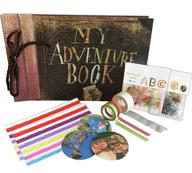 📸 craft the perfect pixar up adventure: handmade diy photo album with embossed cover - family scrapbook with 80 pages - all-inclusive kit to preserve your memories logo
