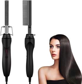 img 4 attached to Straightener Electric Ceramic Curling Multifunctional