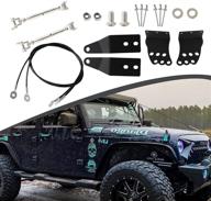 🚙 mfc jeep wrangler limb risers kit - compatible with tj 1997-2006 and jl 2018-2019 models - perfect for protecting your vehicle against obstacles during off-roading adventures logo