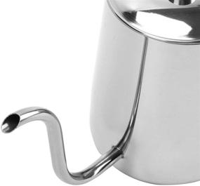 img 2 attached to ☕ Jucoan 20 oz Small Pour Over Coffee Kettle: Premium Stainless Steel Gooseneck Tea Kettle for Perfectly Drip Brewing Hot Tea or Coffee