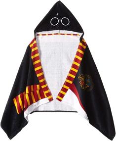 img 2 attached to 🪄 Почувствуйте волшебство с Jay Franco Warner Bros. Harry Potter в капюшоне для ванны/бассейна/пляжного полотенца!