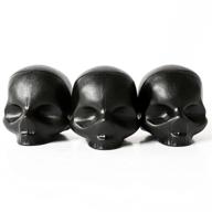 💀 rebels refinery skull-shaped lip balm bundle - black - mint, vanilla & passion fruit: moisture and flavor for your lips logo