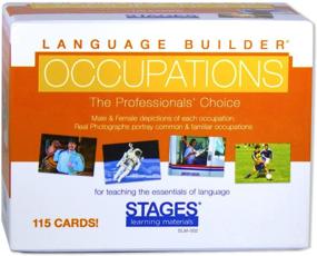 img 4 attached to 📚 Language Builder Occupation, Career & Community Helper Picture Flashcards for Autism Education and ABA Therapy - Stages Learning Materials Photo Cards