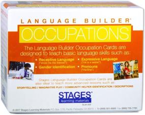 img 3 attached to 📚 Language Builder Occupation, Career & Community Helper Picture Flashcards for Autism Education and ABA Therapy - Stages Learning Materials Photo Cards