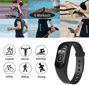 img 1 attached to 📱 2020 New Model Smart Watch for Men and Women, Fitness Tracker with Blood Pressure Monitor, Blood Oximeter, and Heart Rate Monitor - Waterproof and Compatible with iPhone/Samsung/Android Phones