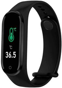 img 4 attached to 📱 2020 New Model Smart Watch for Men and Women, Fitness Tracker with Blood Pressure Monitor, Blood Oximeter, and Heart Rate Monitor - Waterproof and Compatible with iPhone/Samsung/Android Phones