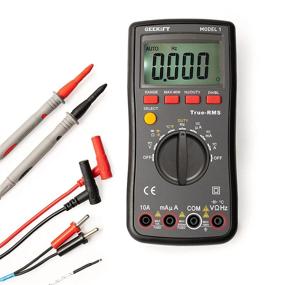 img 4 attached to Geekify Model-1 Digital Multimeter: True RMS 6000 Counts Auto-Ranging Tool Kit with 87-Page Manual - Voltage, Current, Frequency, Resistance Tester