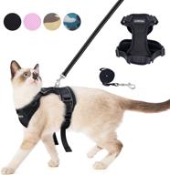 🐱 luxroom cat leash and harness set: adjustable, breathable, and reflective for safe and comfortable walking experience logo