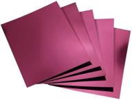 🎨 hygloss products purple metallic foil board sheets - 8.5 x 11 inches | 100 pack: premium quality & versatile crafting material logo