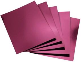 img 2 attached to 🎨 Hygloss Products Purple Metallic Foil Board Sheets - 8.5 x 11 Inches | 100 Pack: Premium Quality & Versatile Crafting Material