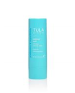 💄 tula skin care makeup melt makeup removing balm - путешественник - растворение макияжа и уход для кожи, 0,32 унции. логотип