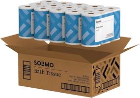 img 3 attached to 🧻 Solimo 2-Ply Toilet Paper, 6 Count (Pack of 5) by Amazon Brand: Enhancing your Bathroom Experience!