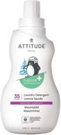 👶 attitude hypoallergenic baby laundry detergent: non-toxic, ecologo certified, 35 loads - sweet lullaby, 35.5 fl. oz. logo