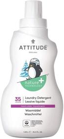 img 4 attached to 👶 ATTITUDE Hypoallergenic Baby Laundry Detergent: Non-toxic, ECOLOGO Certified, 35 Loads - Sweet Lullaby, 35.5 fl. oz.
