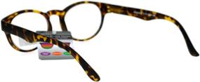 img 2 attached to Versatile Oval Horn Rim SA106 Multi Focal Progressive Reading Glasses