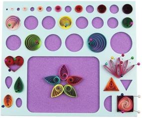 img 4 attached to 📏 YURROAD 3 in 1 Paper Quilling Template Board: The Ultimate DIY Tool