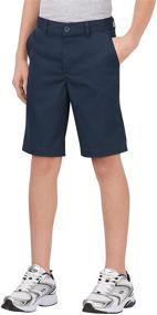 img 3 attached to 🩳 Comfortable and Stylish Dickies Khaki Waist Stretch Front Boys' Shorts