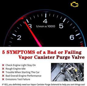 img 1 attached to 🔧 OTUAYAUTO 12581282 Vapor Canister Purge Solenoid Valve - Chevy Silverado Tahoe Equinox, GMC Yukon Sierra - OEM Style, 2004-2009 Replacement