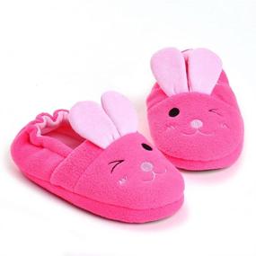 img 3 attached to 🐰 Baby Girls' Rabbit Slipper by Enteer