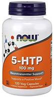 😄 boost your mood naturally with now supplements 5htp 100 mg mega-value 2pack (120 vegcapsules) logo