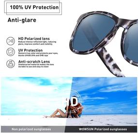 img 1 attached to Classic Vintage Polarized Sunglasses for Boys – Protective Accessories