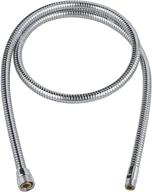 🚿 grohe 46174000 metalflex hose for kitchen faucet, 59-inch, chrome logo