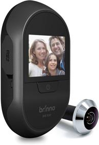 img 4 attached to 📷 Brinno SHC500 Wire-Free Peephole Camera: Unobtrusive Front Door Security with Large LCD Screen and Easy DIY Installation - Black, 14mm Size