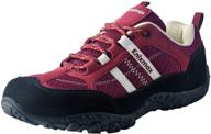 knixmax women's lightweight non-slip hiking shoes | climbing trekking sneakers for woman | camping backpacking shoe logo