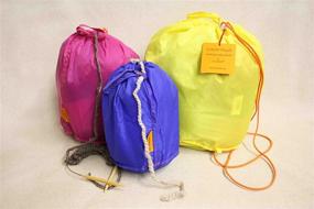 img 2 attached to 👜 Large Yellow GoKnit Project Bag with Loop & Drawstrings for Better Organization