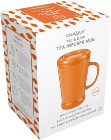 img 2 attached to CasaWare Infuser Ceramic 14 Ounce Orange