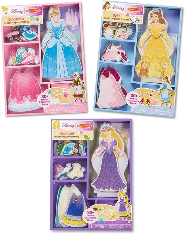 melissa doug cinderella rapunzel magnetic 로고