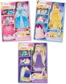 img 4 attached to Magnetic Cinderella Rapunzel by Melissa & Doug: A Whimsical Playtime Experience