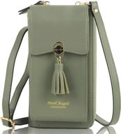 pearl angeli cellphone womens shoulder women's handbags & wallets logo