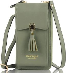img 4 attached to Pearl Angeli Cellphone Womens Shoulder Women's Handbags & Wallets