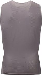 img 3 attached to 🚴 BPBTTI Men's Sleeveless Cycling Base Layer Undershirt: Breathable, Superlight, Moisture Wicking