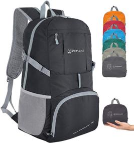 img 4 attached to 🎒 ZOMAKE Lightweight Packable Backpack for Durable Outdoor Use