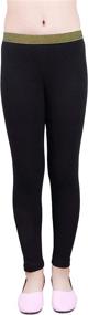 img 2 attached to Stylish & Comfortable IRELIA Girls Leggings for Spring - High-Quality Cotton, Perfect for Girls' Clothing