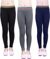 stylish & comfortable irelia girls leggings for spring - high-quality cotton, perfect for girls' clothing logo