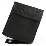 🎛️ black mixer dust cover with pockets - compatible with 4.5 quart and 6 quart kitchenaid stand mixers logo