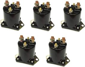 img 1 attached to 🚗 Club Car DS Electric Golf Cart 36 Volt Solenoid (1976-1998) - Set of 5 by Automotive Authority LLC