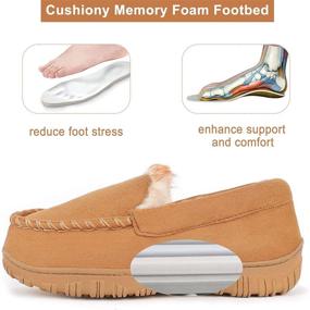 img 2 attached to 👟 Fupoia Non-Slip Boys' Shoes: Slippers and Moccasins for Maximum Comfort