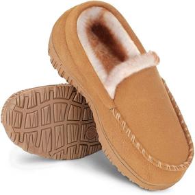 img 4 attached to 👟 Fupoia Non-Slip Boys' Shoes: Slippers and Moccasins for Maximum Comfort