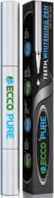 img 1 attached to 🦷 Ecco Pure Teeth Whitening Pen - 1-Pack Gel Pen Kit with 35% Carbamide Peroxide - Achieve a Pearl Smile, as White as Snow