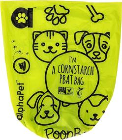 img 2 attached to 🐶 My AlphaPet Large Dog Poop Bags: Earth-Friendly, Leak-Proof Refill Rolls, ASTM D6400 Rated