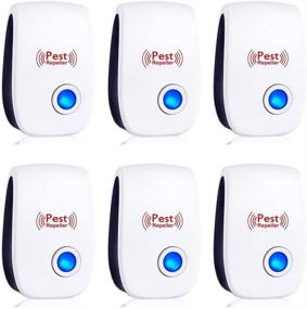 img 4 attached to 🚫 VART Ultrasonic Pest Repeller 6 Pack – Effective Indoor Pest Control Electronic Plug in to Repel Mosquitoes, Mice, Cockroaches, Rats, Bugs, Spiders, Ants, Flies