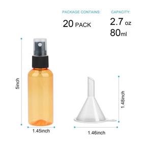 img 3 attached to Bottle Bottles Reusable Plastic Atomizer