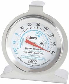 img 1 attached to 🌡️ 2-Inch Winco Dial Refrigerator/Freezer Thermometer with Hook and Panel Base for Improved SEO