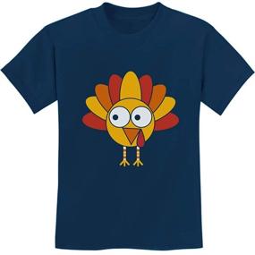 img 4 attached to 🦃 Quirky Kids Turkey T-Shirt for Thanksgiving Fun - Gobble Up this Cool Kids Thanksgiving Shirt!