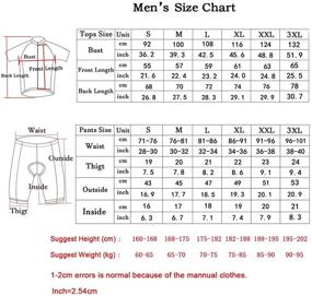 img 2 attached to 🚴 Road Bike Jersey Set for Men: Short Sleeve Cycling Kits + Bib Shorts with 3D Padded